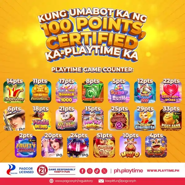 Playtime casino banner for header 2